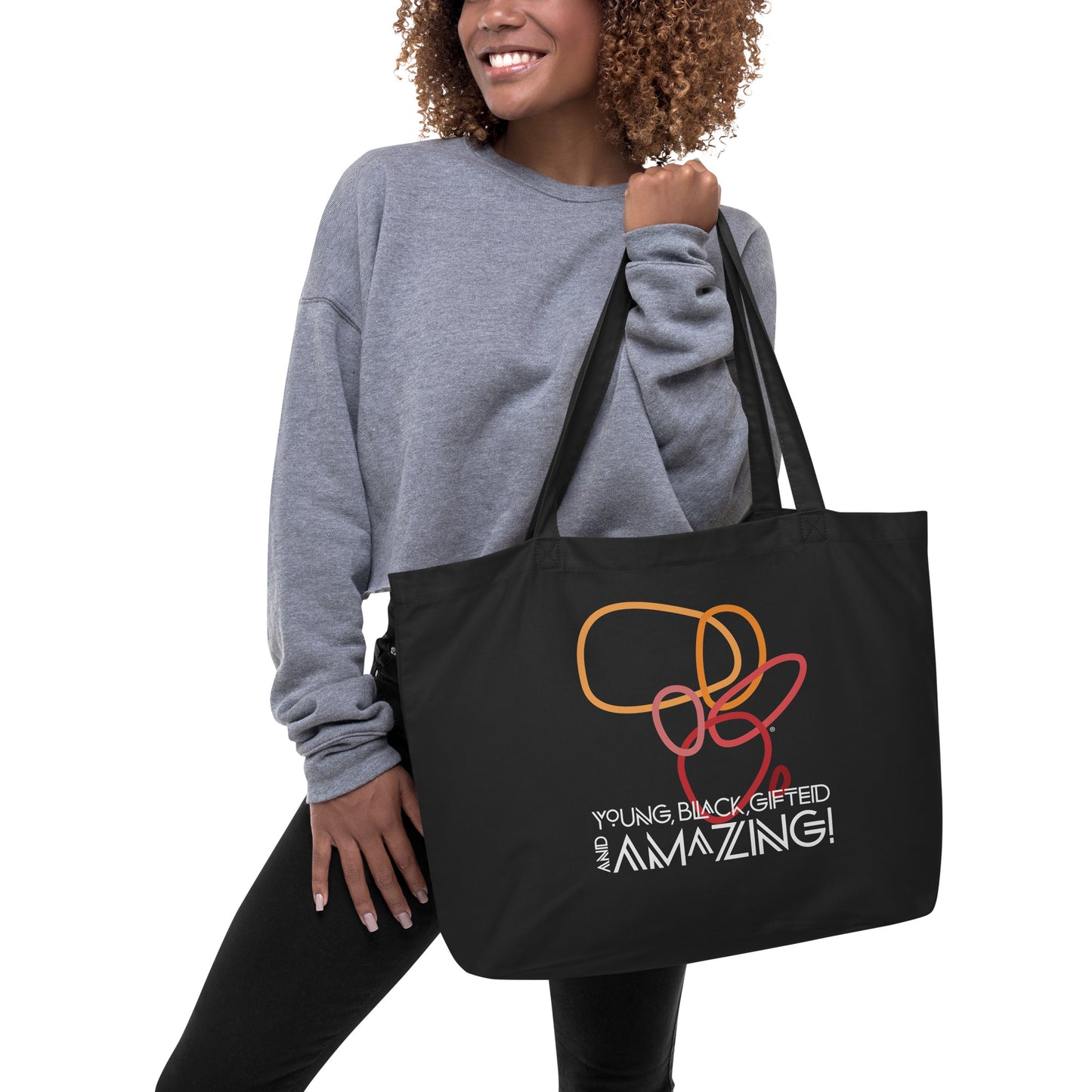 Young Black Gifted & Amazing Tote Bag