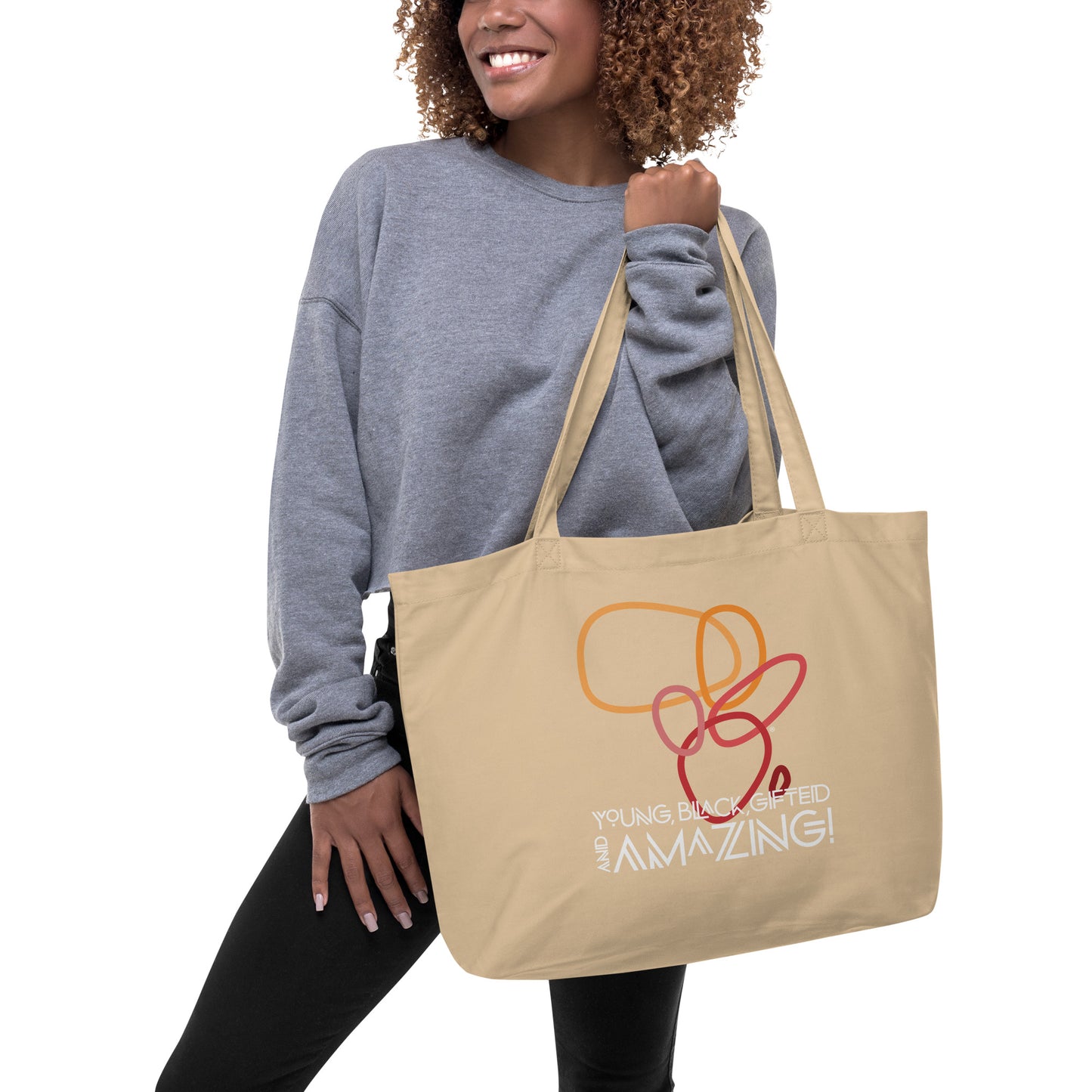 Young Black Gifted & Amazing Tote Bag