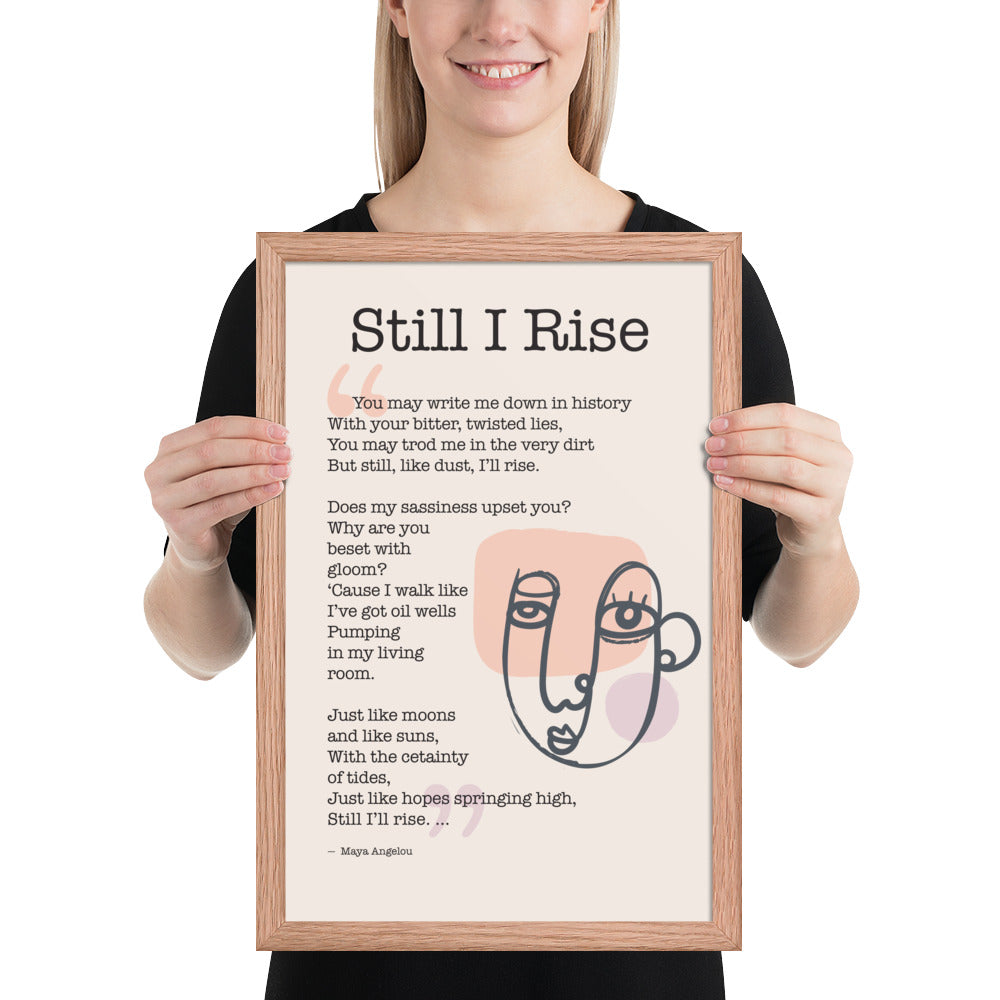 12x18 Stil I Rise Framed Poster