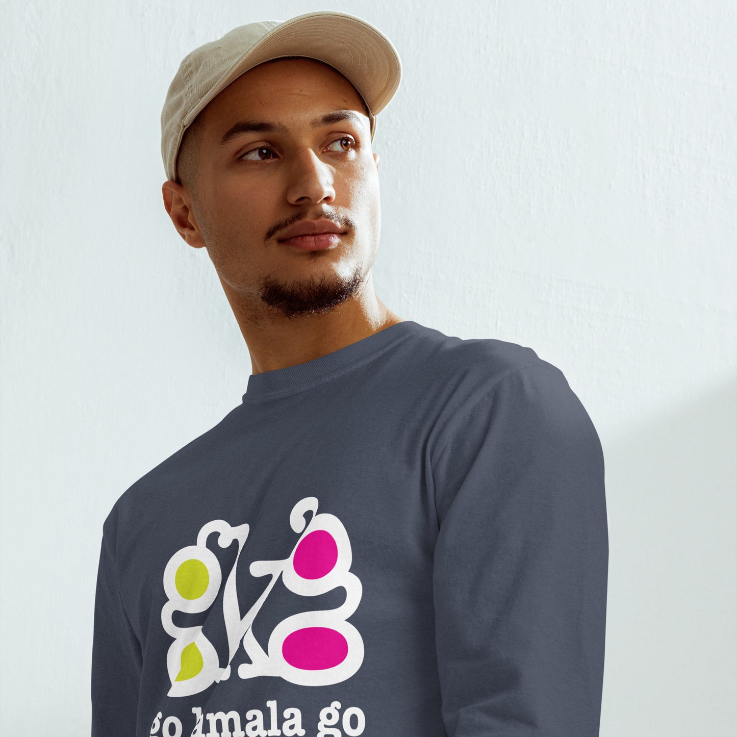 "Go Kamala Go" long sleeve tee (Blk)