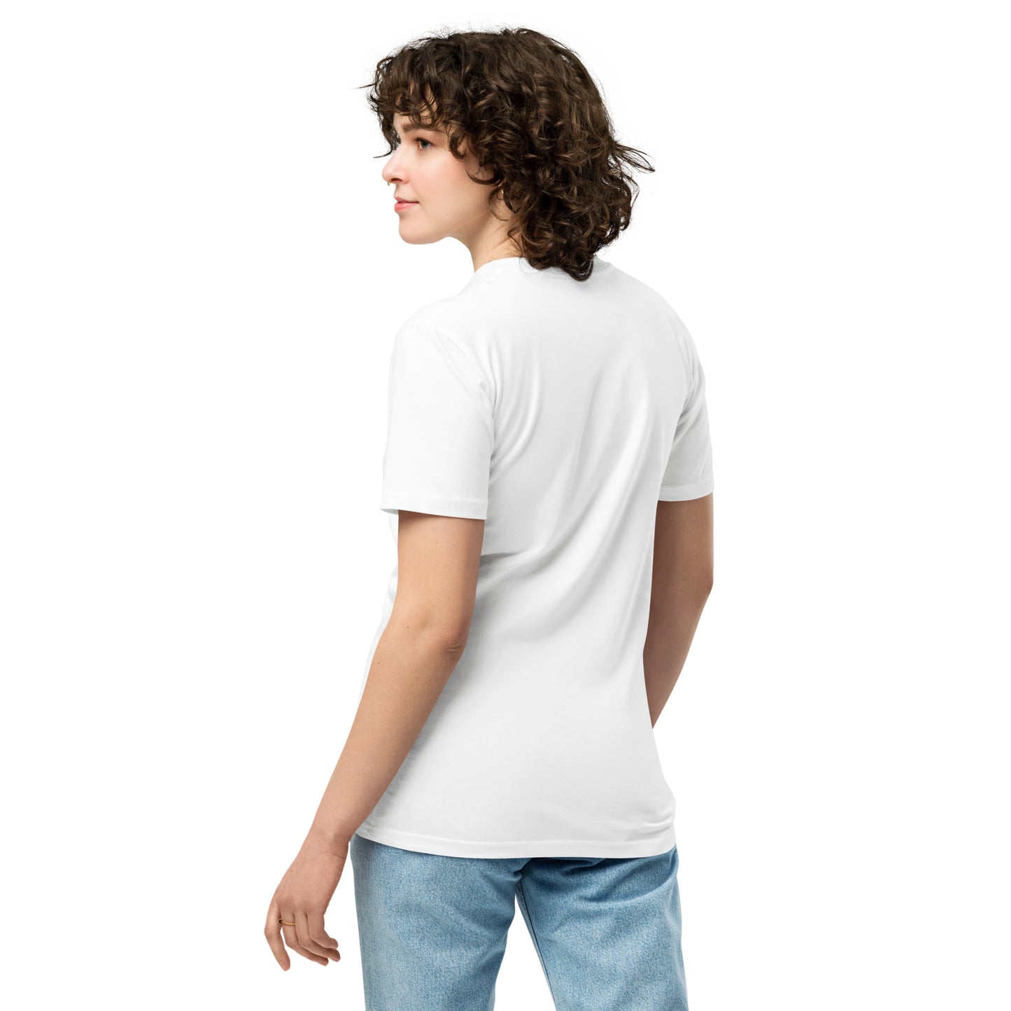 Comma La. Short sleeve Tee (Wht)