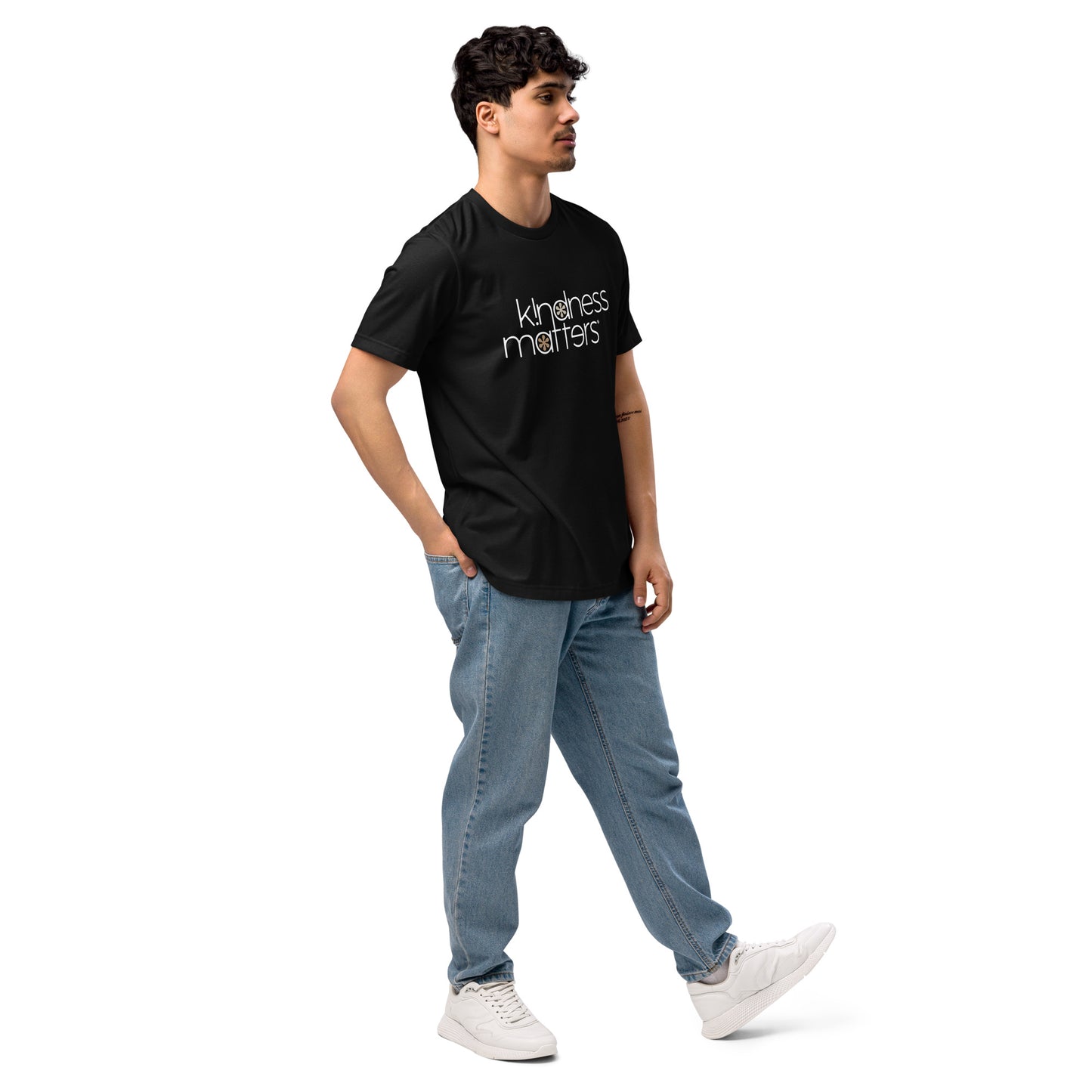 Kindness Matters (Blk) Unisex staple eco t-shirt