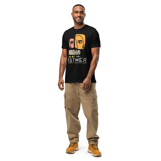 Color Him Father Unisex Tee Black