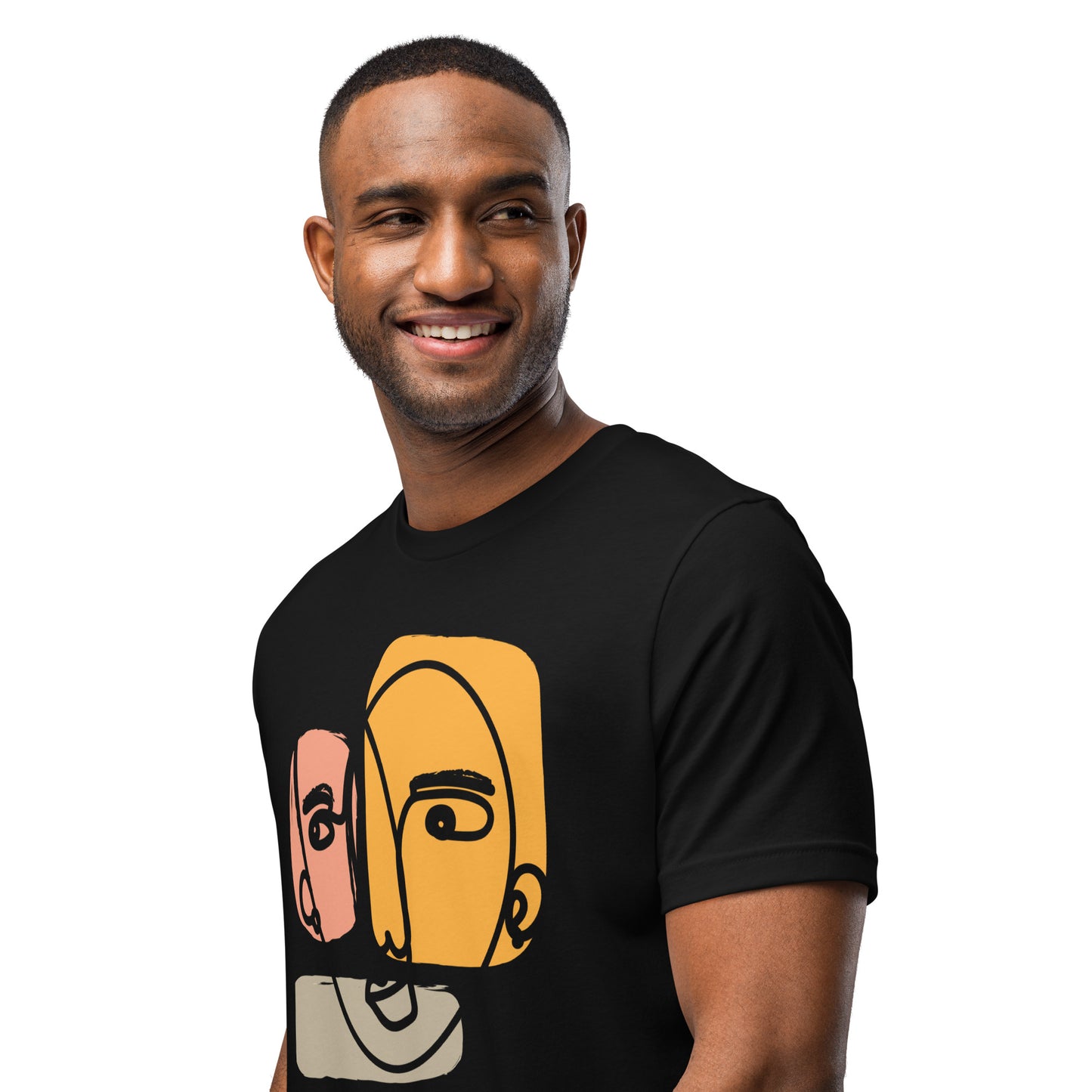 Color Him Father Unisex Tee Black